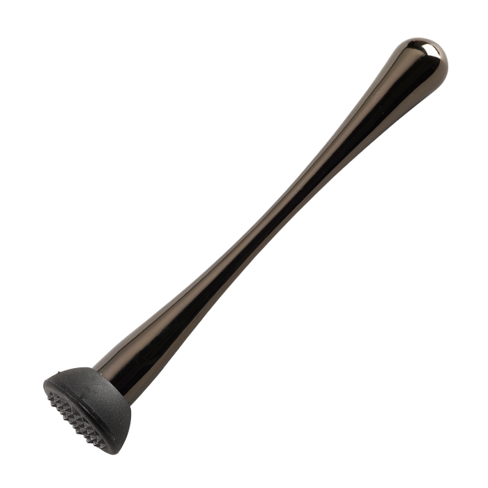 Muddler ze stali nierdzewnej czarny metallic
