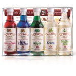 Syropy barmańskie, do drinków MIX 5x50 ml