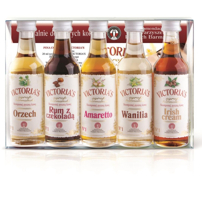 Syropy do kawy MIX 5x50 ml