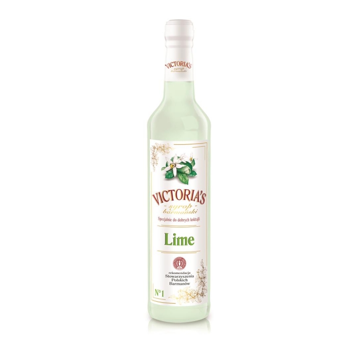 Syrop barmański, do drinków LIME (LIMONKA) 490 ml