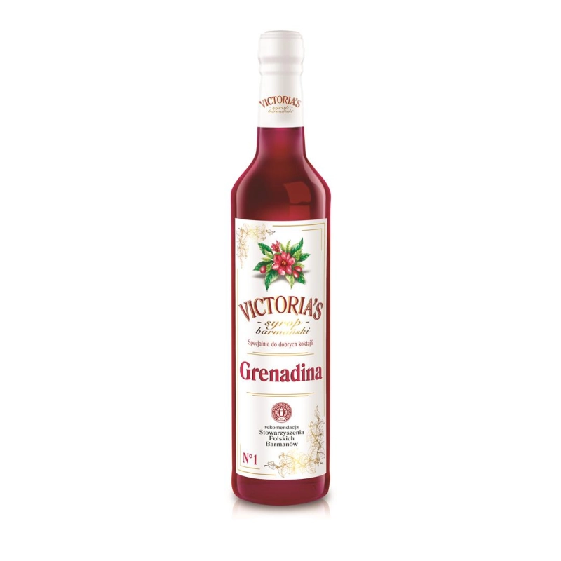 Syrop barmański, do drinków GRENADINA 490 ml