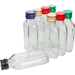 Butelki na nalewki z zakrętkami 100 ml 8 szt
