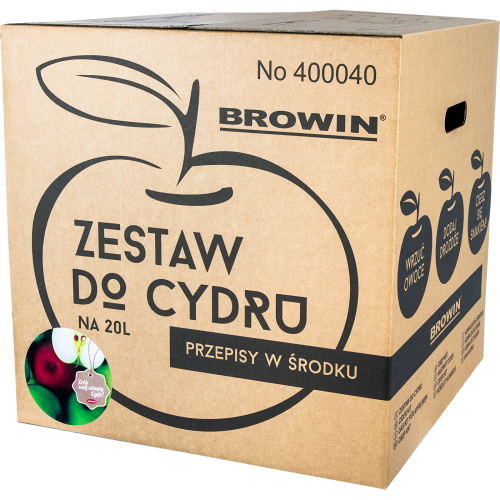 Zestaw do domowego cydru - 9 elementów