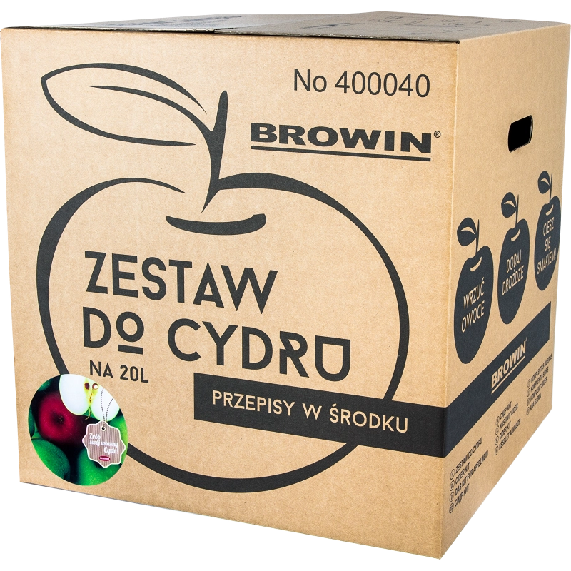 Zestaw do domowego cydru - 9 elementów