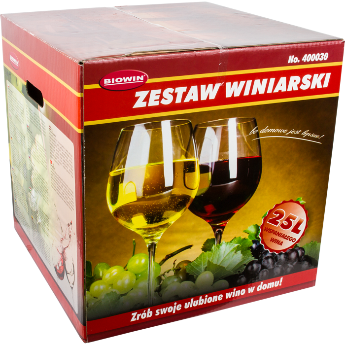 Zestaw do wina domowego I - 11 elementów