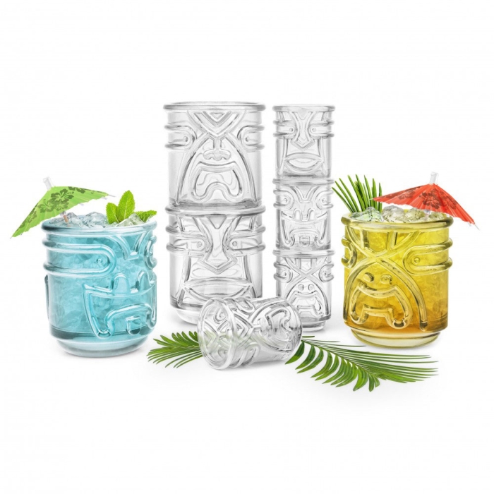 Kieliszki do shotów, wódki Tiki 60 ml (4 szt.)