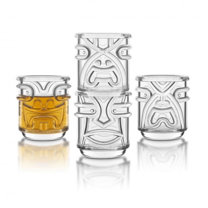 Kieliszki do shotów, wódki Tiki 60 ml (4 szt.)