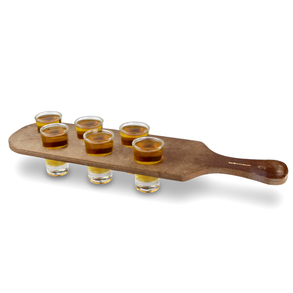 Kieliszki do shotów na desce (6 szt.)