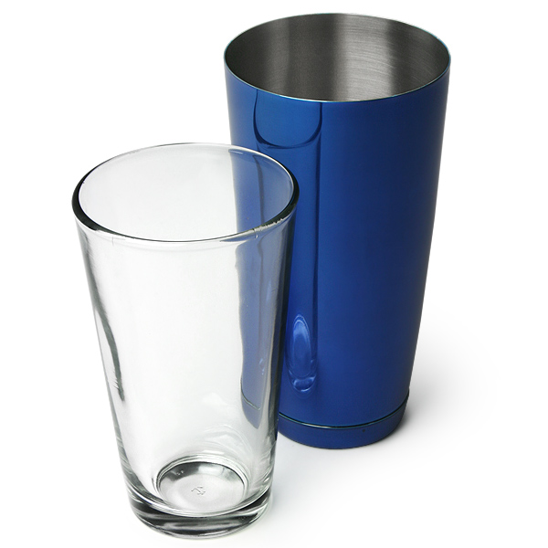Shaker bostoński niebieski (kubek + szklanica)
