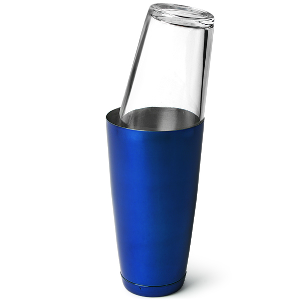 Shaker bostoński niebieski (kubek + szklanica)