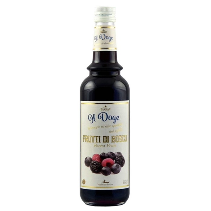 Syrop barmański, do drinków OWOCE LEŚNE 700 ml