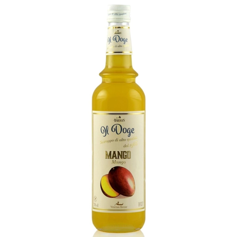 Syrop barmański, do drinków MANGO 700 ml