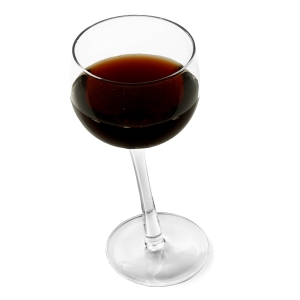 Zestaw Pochylone kieliszki do wina 2 szt. 300 ml
