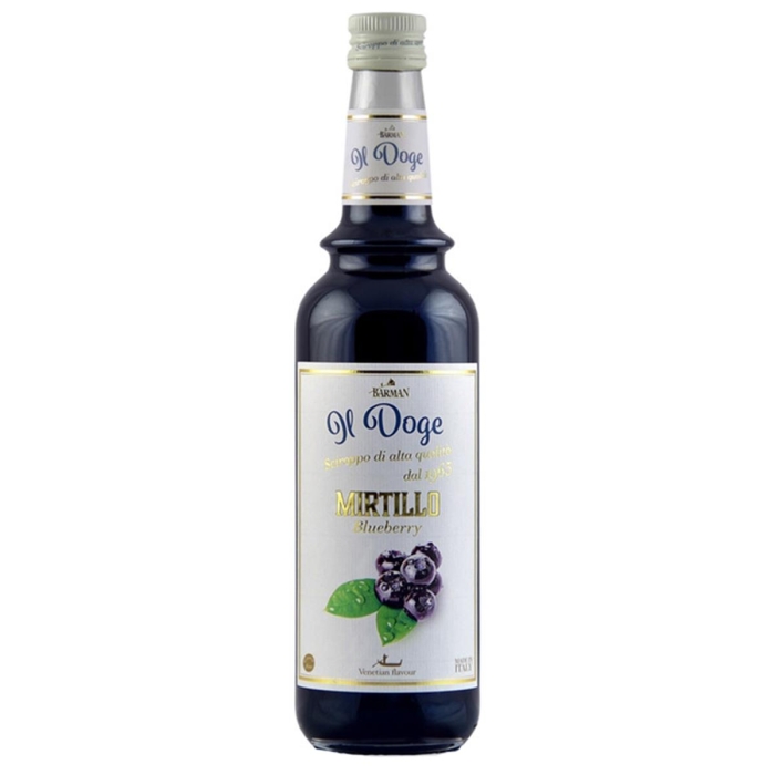 Syrop barmański, do drinków BORÓWKA 700 ml