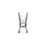 Miarka barmańska do drinków, jigger 60 i 30 ml szklana
