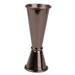 Miarka barmańska, jigger Black 50-25 ml na prezent