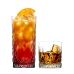 Szklanki do whisky i drinków, zestaw 12 szklanek