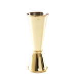 Miarka barmańska, jigger Gold 50-25 ml na prezent