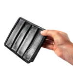 Foremka do lodu, na 4 słupki lodowe do wysokich drinków 13x3 cm
