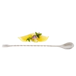 Łyżka barmańska z widelczykiem 28 cm