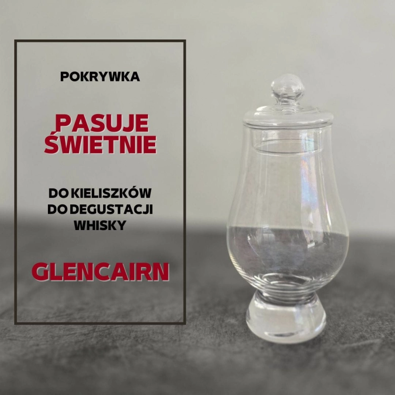 Pokrywka do kieliszka do degustacji whisky 6 szt Krosno Pure, Glencairn