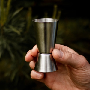 Miarka barmańska jigger 50 i 25 ml
