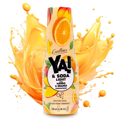 Syrop do saturatora bez cukru MANGO POMARAŃCZA 500 ml