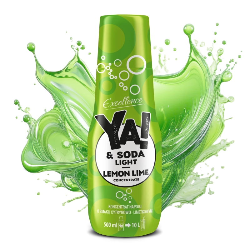 Syrop do saturatora bez cukru CYTRYNA LIMETKA 500 ml