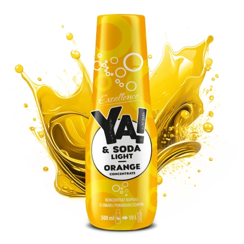 Syrop do saturatora bez cukru POMARAŃCZA 500 ml