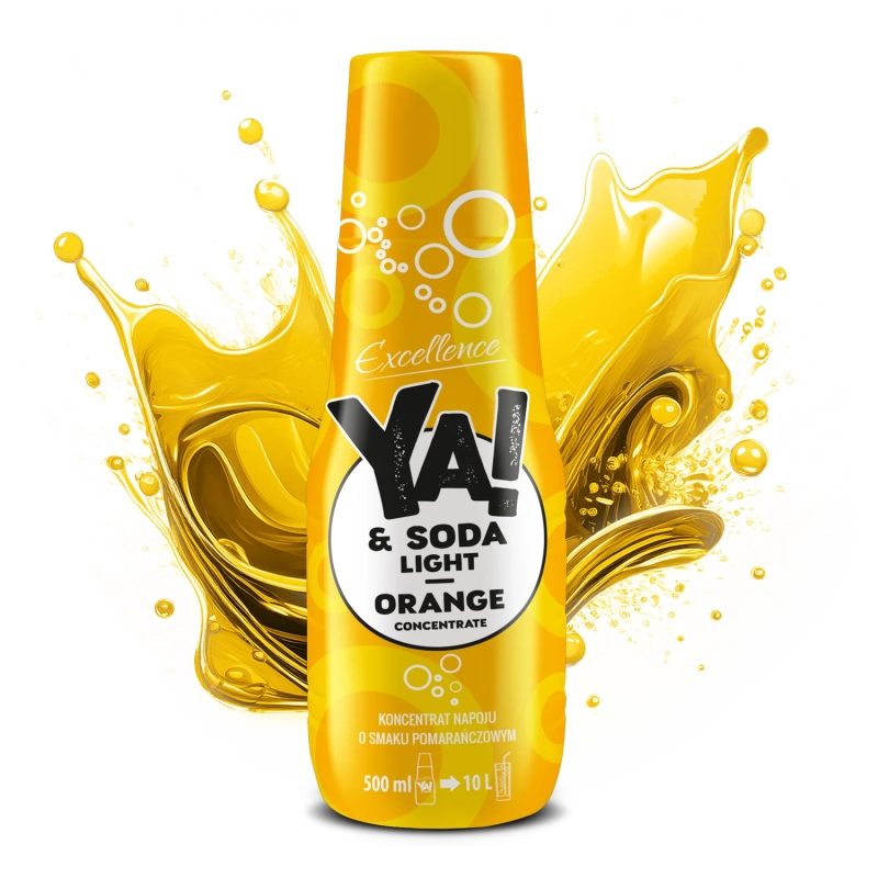 Syrop do saturatora bez cukru POMARAŃCZA 500 ml