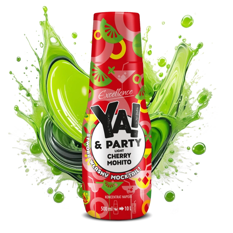 Syrop do saturatora bez cukru CHERRY MOHITO 500 ml