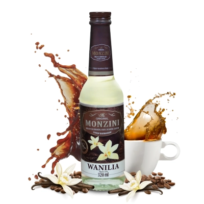 Syrop barmański do kawy WANILIOWY 320 ml
