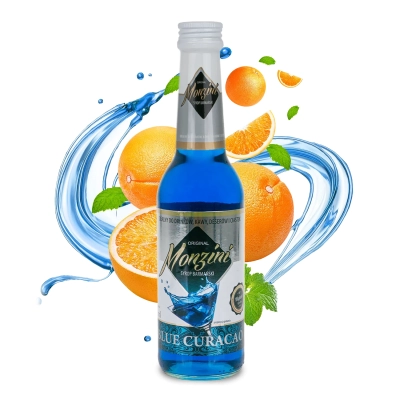 Syrop barmański do drinków BLUE CURACAO 320 ml