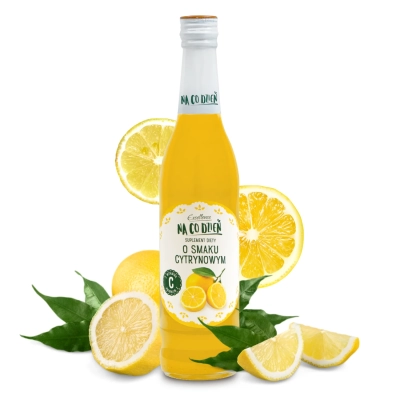 Syrop o smaku CYTRYNOWYM 430 ml z WITAMINĄ C