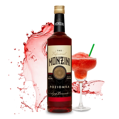 syrop do drinków poziomka