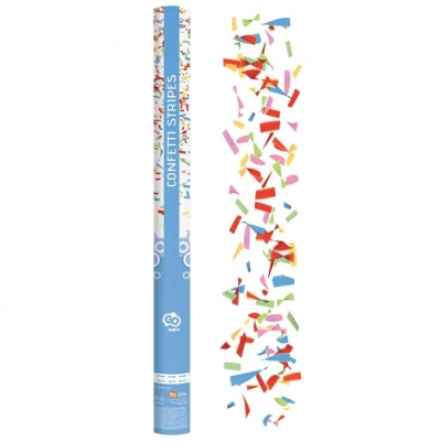 Konfetti tuba kolorowe 80 cm