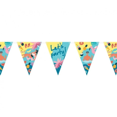 Girlanda Lato Plaża flagi 270 cm