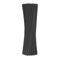 Słomki do picia wielorazowe czarne 250 szt 9x240 mm